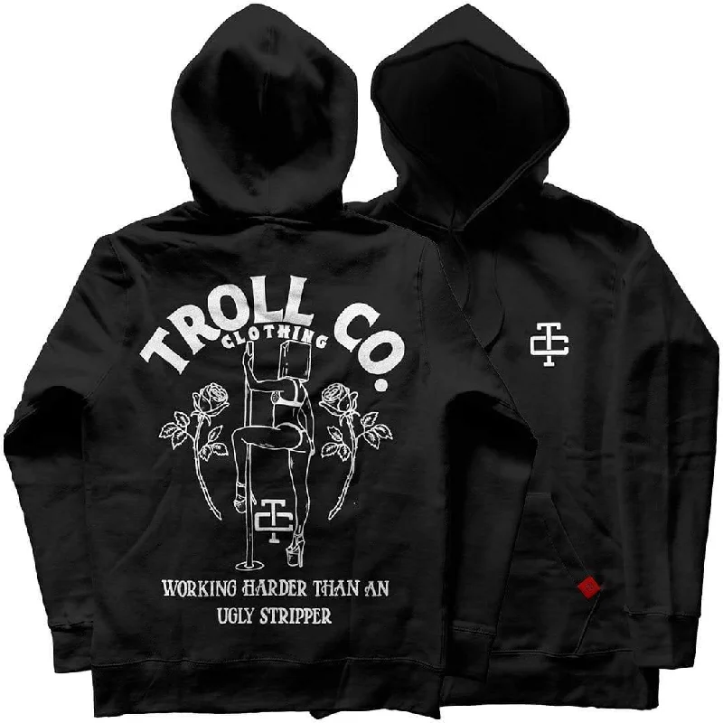 Functional Men's Workout HoodiesButterface Hoodie: Black