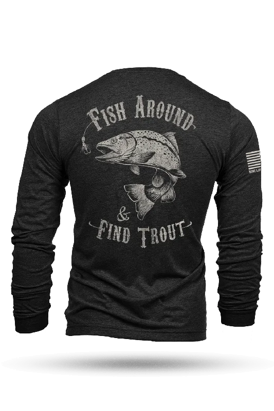 Men's Luxury Shirts for High-End FashionFish Around - Long-Sleeve Shirt