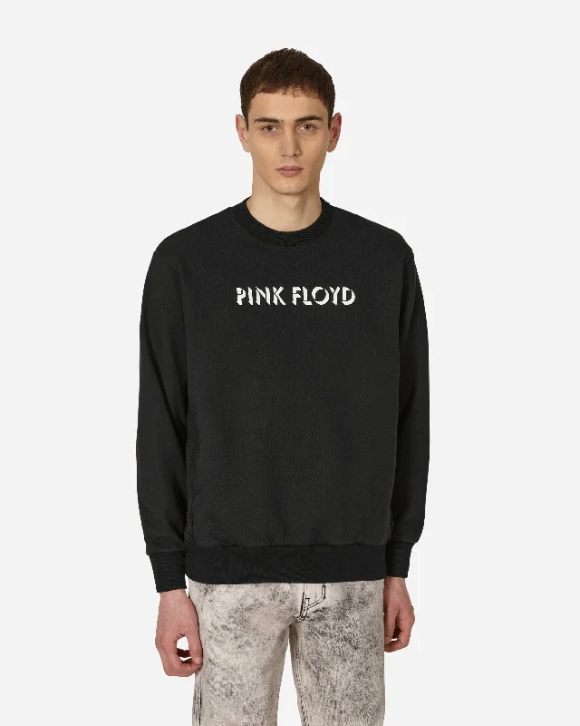 Cool Men's Graphic HoodiesPink Floyd Crewneck Sweatshirt Black