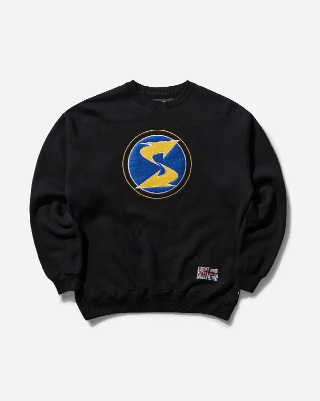 Elevated Men's Lounge HoodiesMen's Subware Crewneck Sweatshirt Black