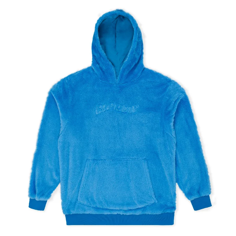 Men's Hoodies for Cold WeatherWaves Sherpa Hoodie (Blue)