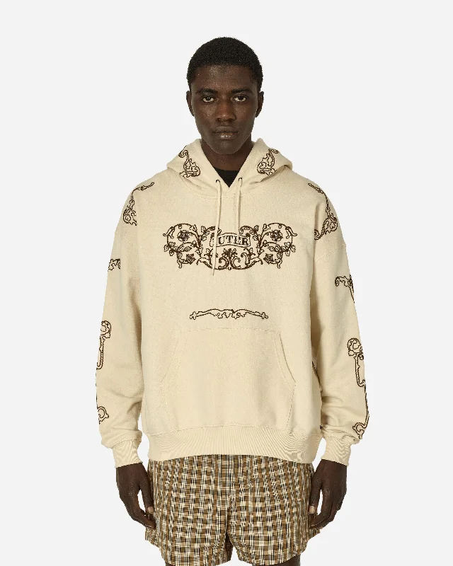 Warm Men's Thermal HoodiesAncient Hoodie Dusty White