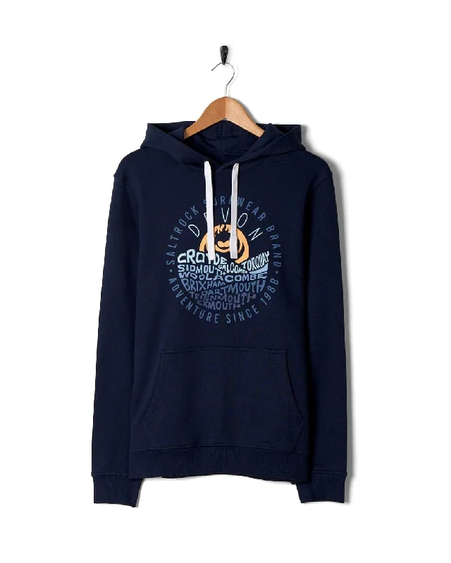 Men's Hoodies for Casual WearLayers Devon - Mens Pop Hoodie - Blue