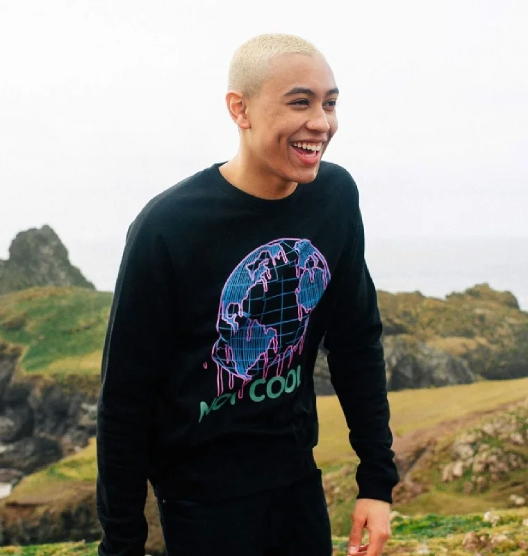 Unique Men's Custom Hoodies#notcool Climate Change Sweatshirt
