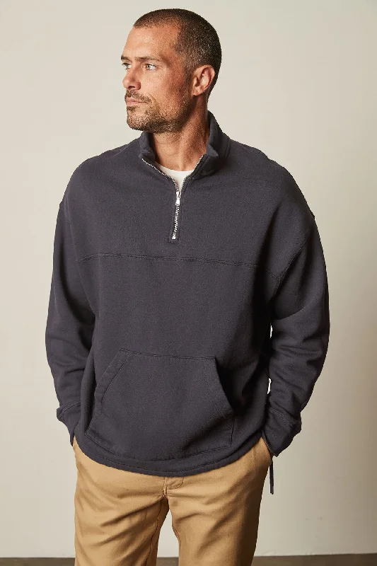Men's Hoodies for BikingBALDWIN QUARTER-ZIP SWEATSHIRT