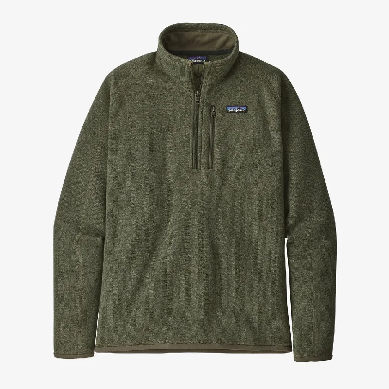 Men's Coats with Relaxed FitsPatagonia Men's Better Sweater 1/4-Zip Fleece