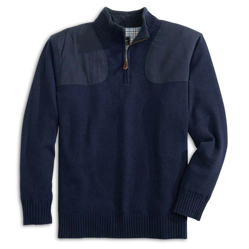 Men's Coats for Rainy WeatherHeybo Uplander 1/4 Zip: Navy