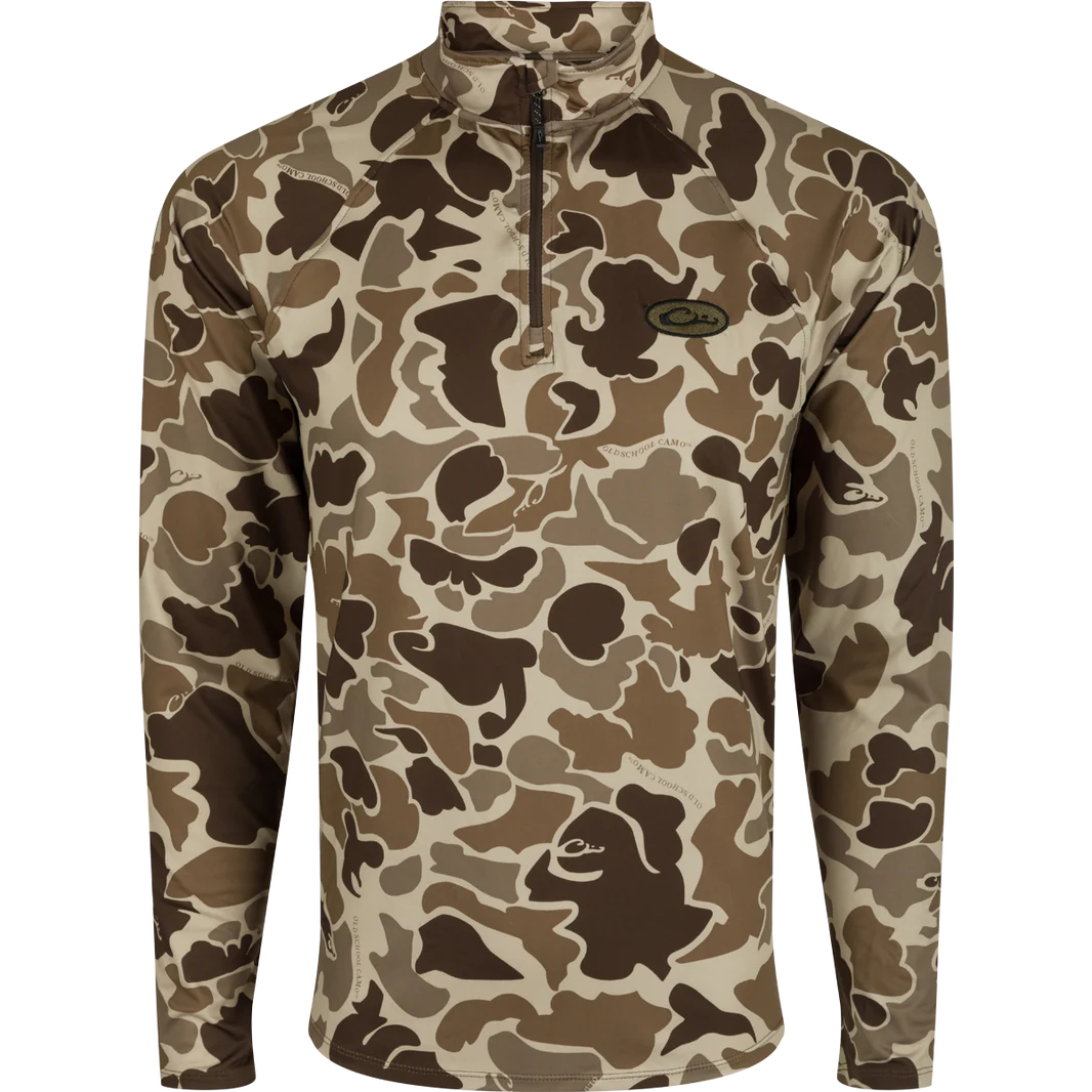 Luxurious Men's Cashmere CoatsDrake EST Microlite Quarter Zip Pullover