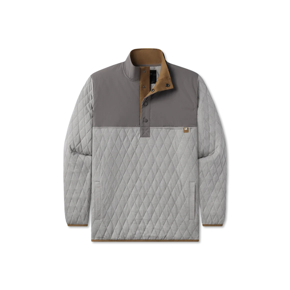 Luxurious Men's Cashmere CoatsSouthern Marsh Bighorn Quilted Pullover