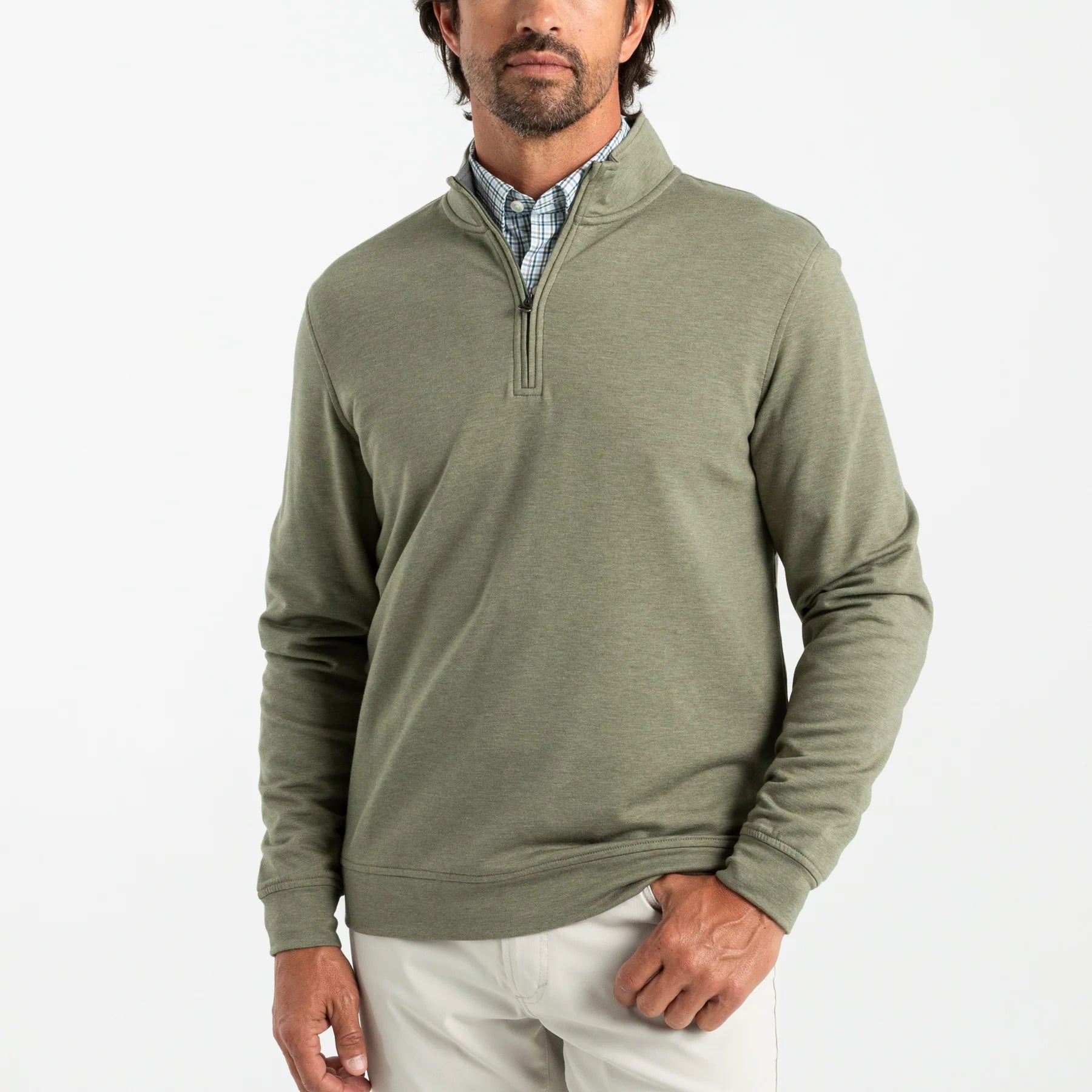 Men's Coats with Hand WarmersDuck Head Dunmore 1/4 Zip Pullover