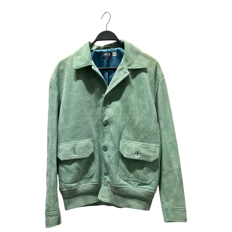 Winter-Ready Men's CoatsLEVI'S MADE&CRAFTED/Jacket/M/Suede/GRN/Blue Lining