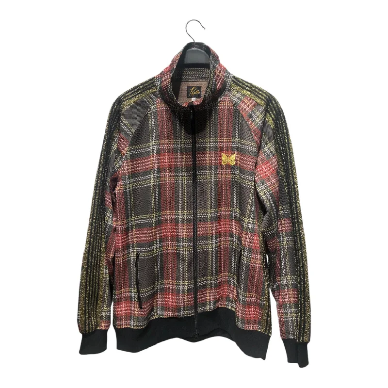 Men's Coats with Inner PocketsNeedles/Jacket/XL/Polyester/RED/Plaid/track jacket