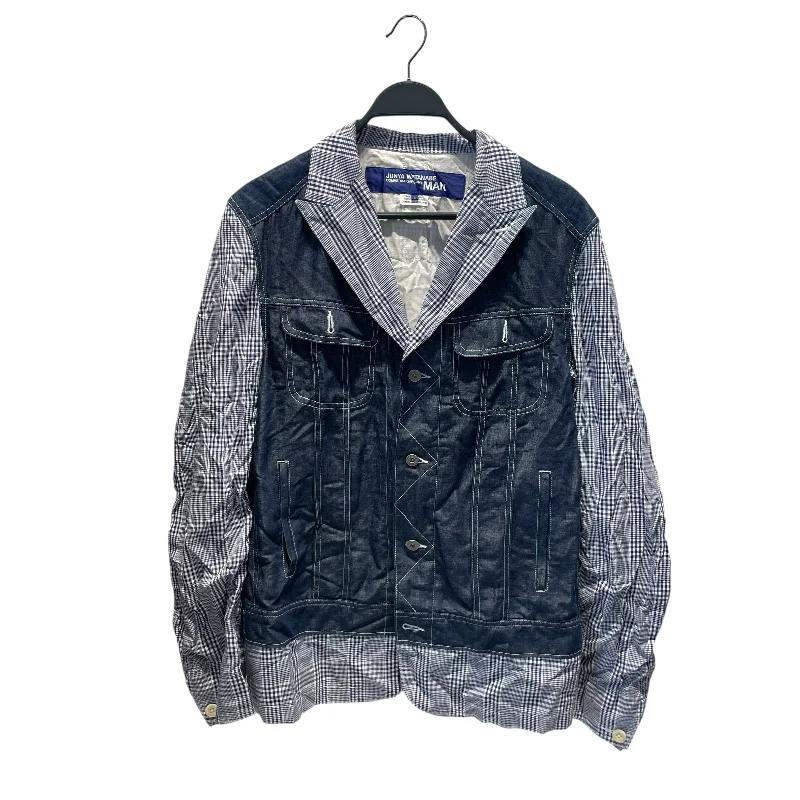Men's Coats with Fur TrimJUNYA WATANABE COMME des GARCONS MAN/Jacket/L/Cotton/IDG/ Men's Coats with Fur TrimJUNYA WATANABE COMME des GARCONS MAN/Jacket/L/Cotton/IDG/