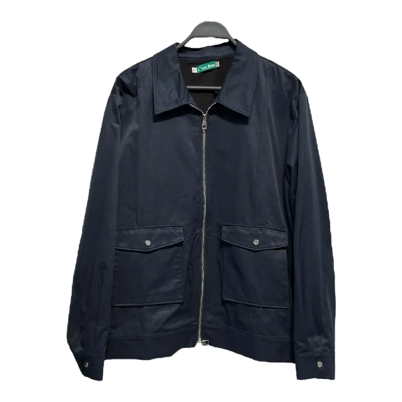 Versatile Men's Pea CoatsC'est Bon/Jacket/XL/Cotton/NVY/
