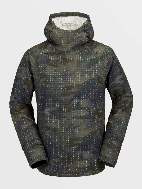 Men's Coats for Snowy WeatherMens All I Got Hooded Pullover - Cloudwash Camo