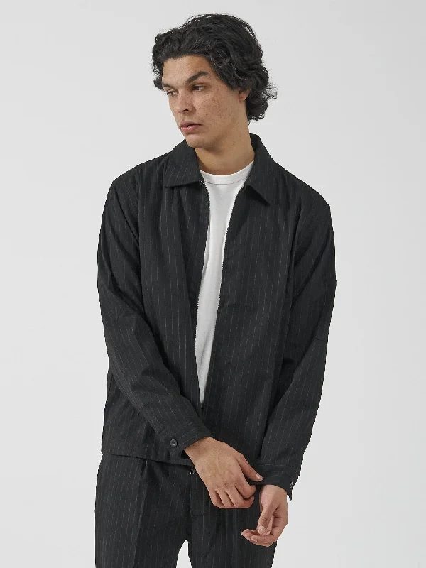 Men's Coats with ButtonsBad Habits Jacket - Black