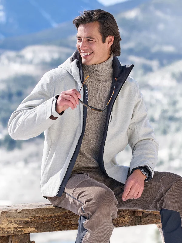 Men's Coats with Breathable FabricBalma Tec Cashmere Ski Jacket