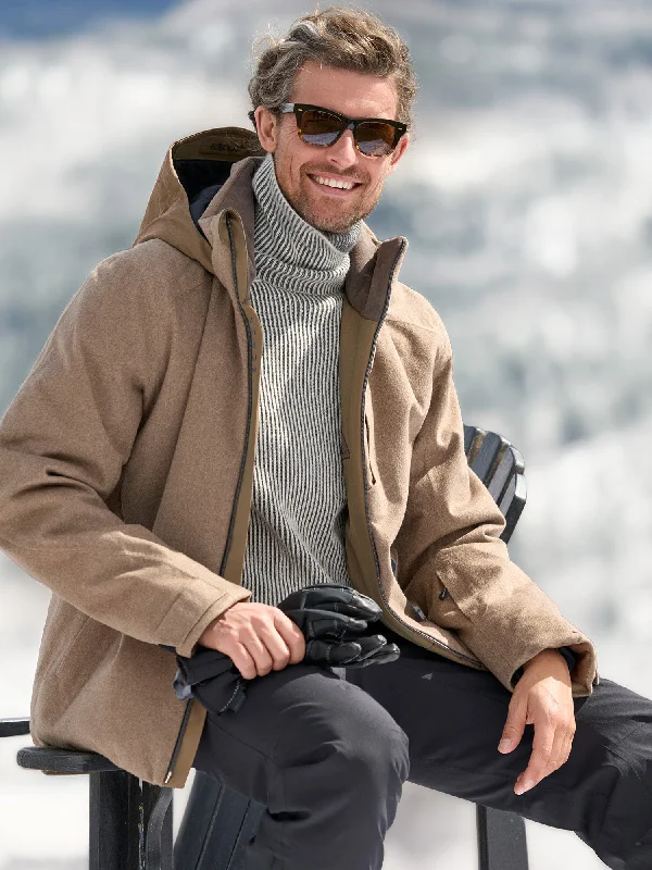 Men's Coats for BikingBalma Tec Cashmere Ski Jacket
