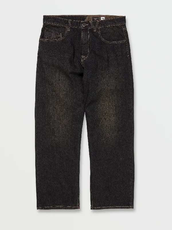 Men's Coats for Winter CampingBillow Loose Fit Jeans - Sulfur Black