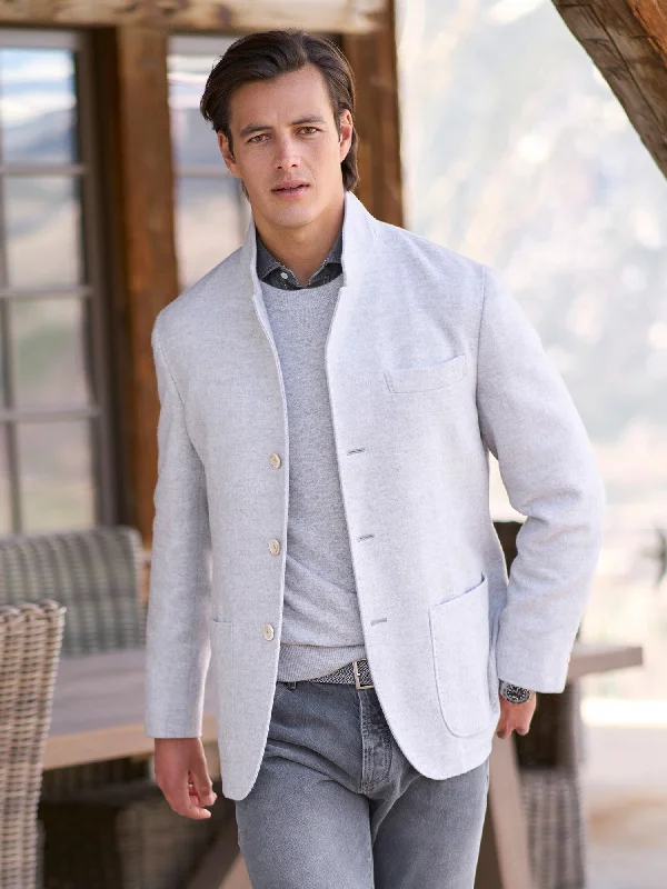 Men's Coats for SnowboardingCashmere Jersey Jacket