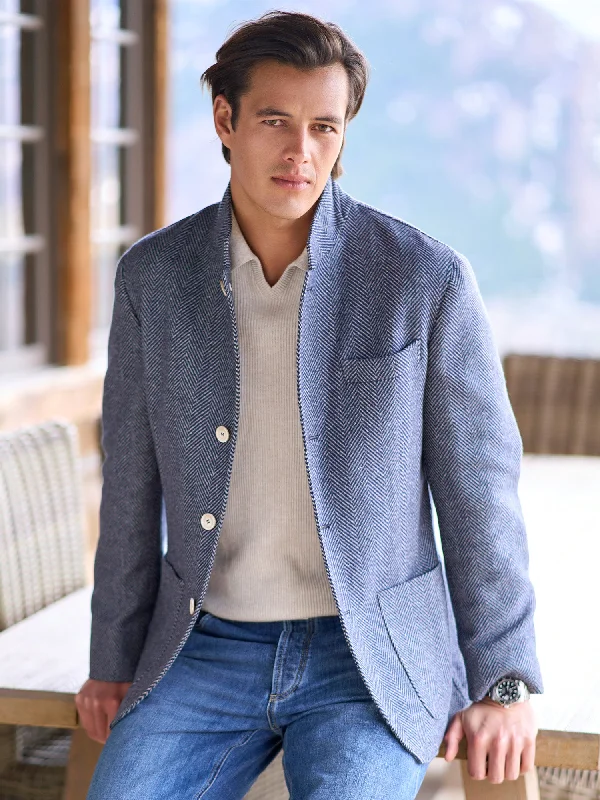 Casual Men's Bomber JacketsChevron Jacket
