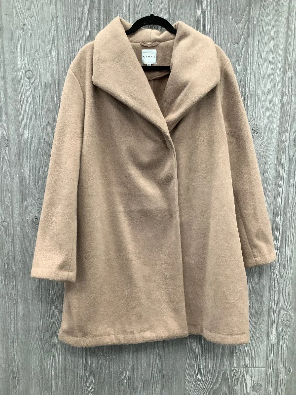 Men's Coats with Wind-Resistant FabricCoat Other By Cyrus Knits In Brown, Size: 2x