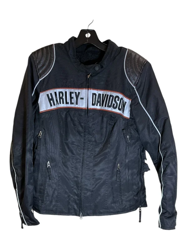 Men's Coats with Relaxed FitsCoat Other By Harley Davidson In Black, Size: L