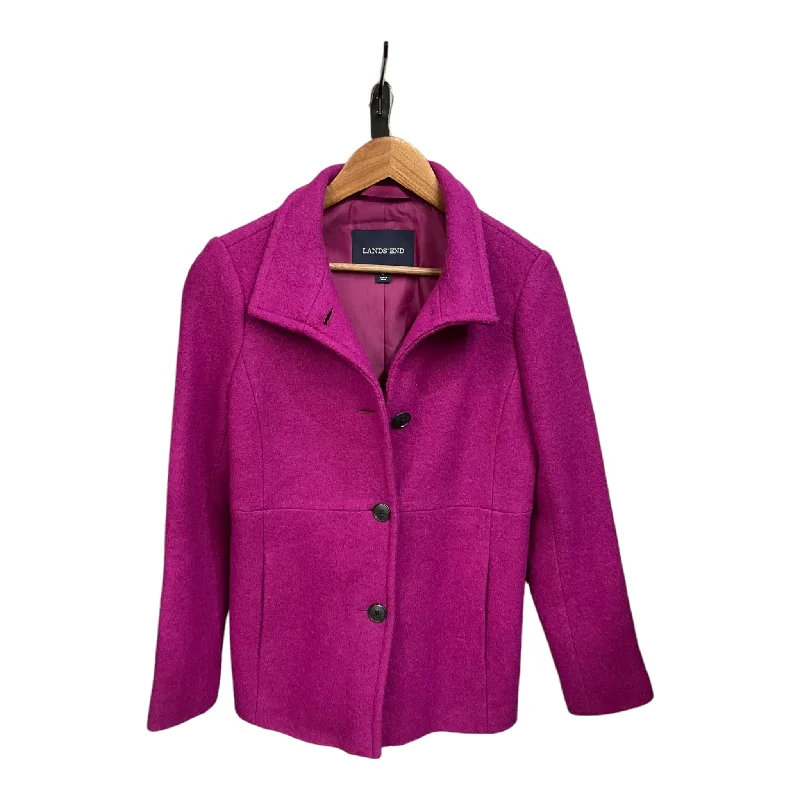 Men's Coats with Inner PocketsCoat Other By Lands End In Pink, Size: S