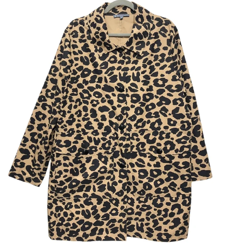 Unique Men's Flight JacketsCoat Peacoat By Elliott Lauren In Animal Print, Size: Xl