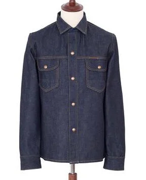 Men's Coats for LayeringIndigofera Copeland Denim Jacket, 29 Handdip