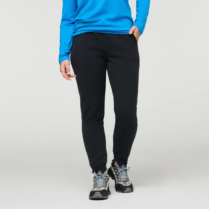 Men's Coats with VentilationWomen's Abrazo Fleece Jogger - Black