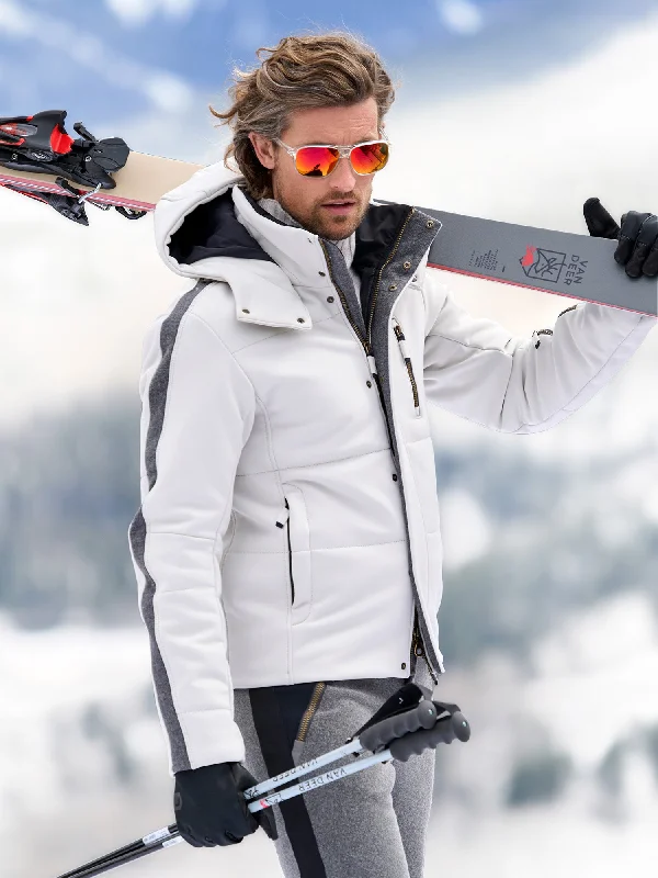 Men's Coats with ButtonsDavid Stretch Ski Jacket