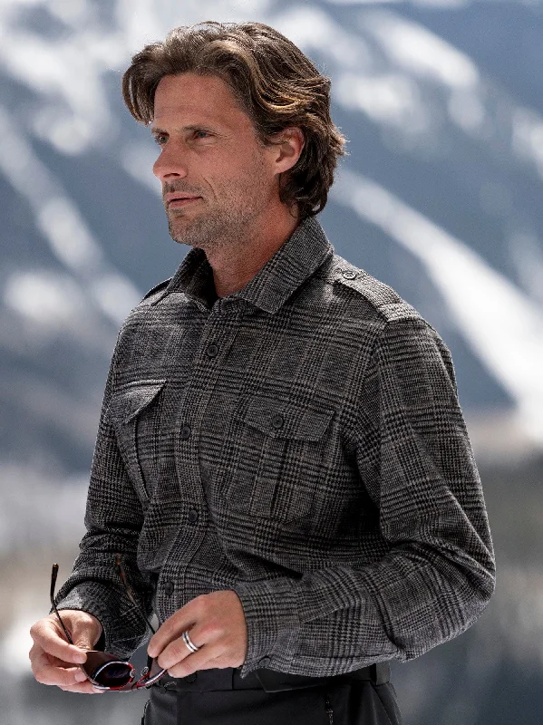 Cool Men's Pea CoatsFelpa Generale Shirt Jacket