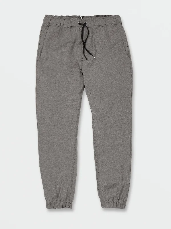 Men's Coats with Vintage StyleFrickin Cross Shred Elastic Waist Joggers - Heather Grey