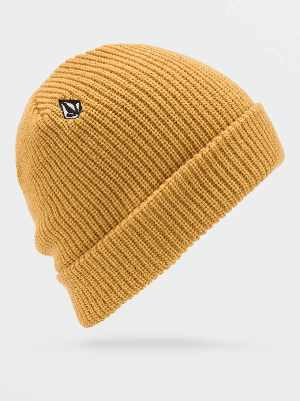 Cool Men's Pea CoatsFull Stone Beanie - Honey Gold