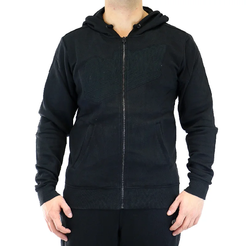 Men's Coats with Chest PocketsG-Star Salvos Hooded Vest Sweat Jacket - Black - Mens Men's Coats with Chest PocketsG-Star Salvos Hooded Vest Sweat Jacket - Black - Mens