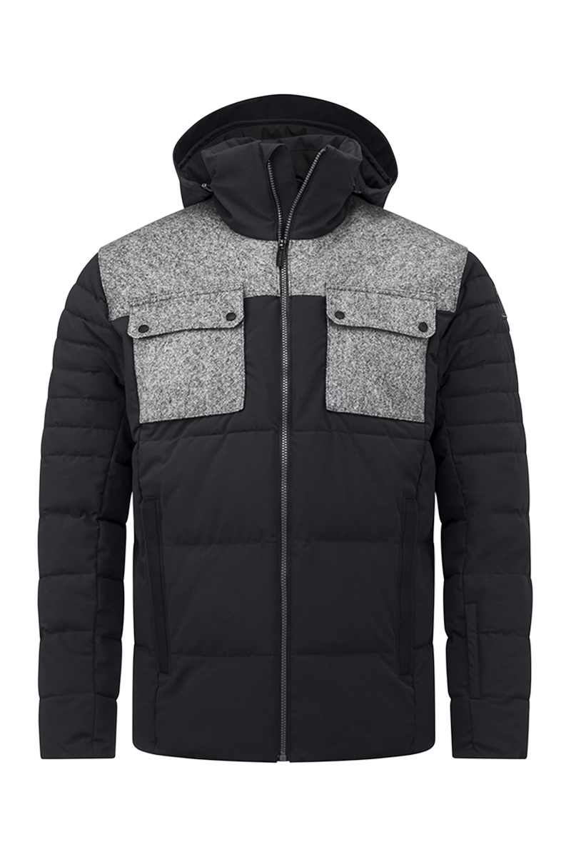 Men's Coats with Fur TrimRebels Sun II Wool Ski Jacket
