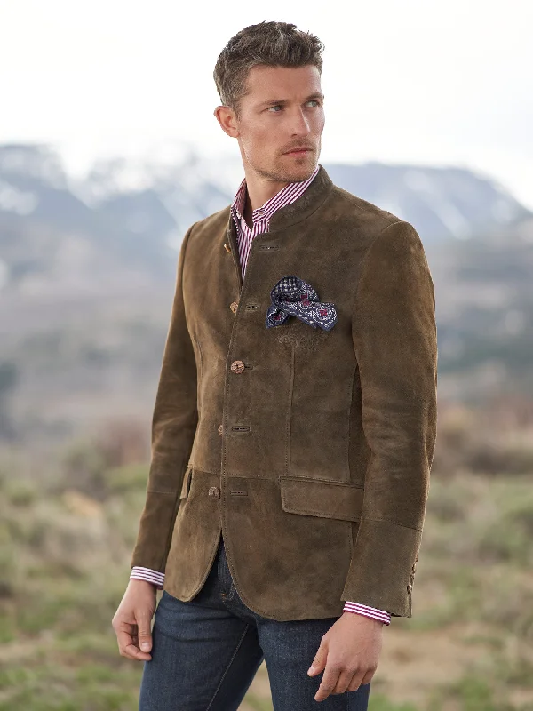 Men's Coats with PocketsHirschkogel Leather Jacket