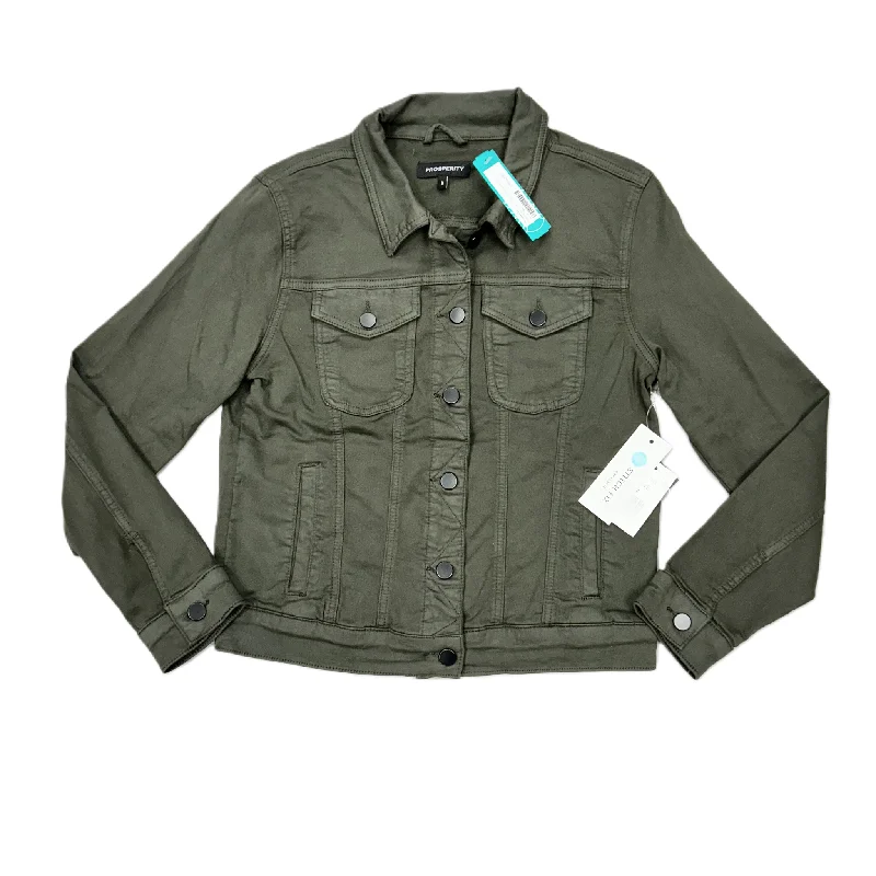 Men's Coats for Cold WeatherJacket Denim By Prosperity In Green, Size: M