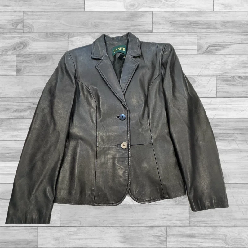 Fashionable Men's Denim JacketsJacket Leather By Cma In Black, Size: M