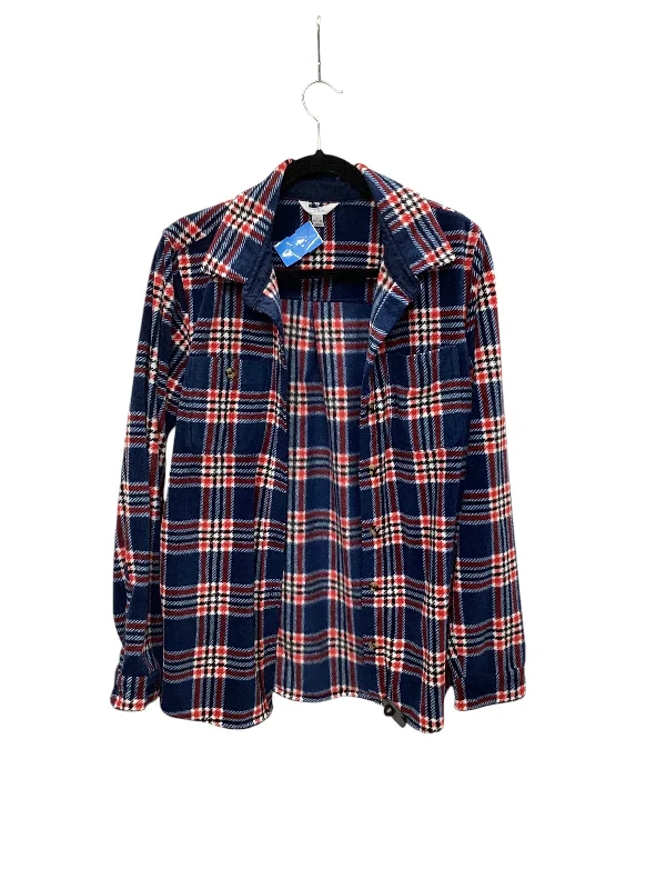 Men's Coats for RunningJacket Other By Time And Tru In Blue, Size: L