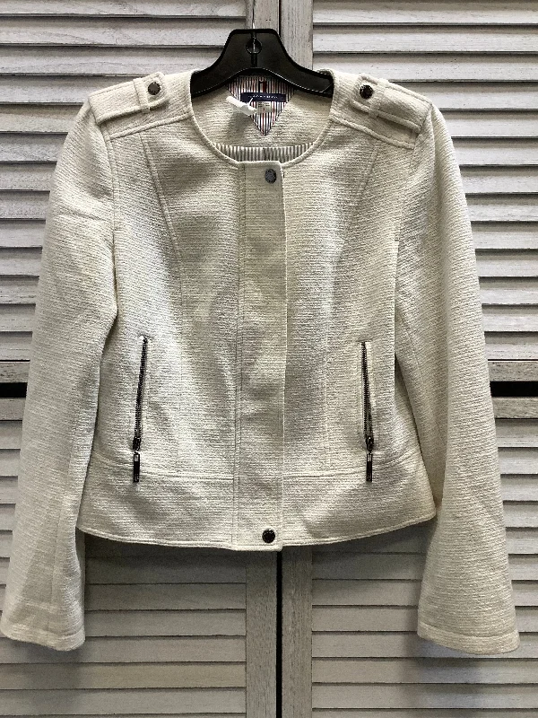 Men's Coats for Outdoor ActivitiesJacket Other By Tommy Hilfiger In Cream, Size: 6