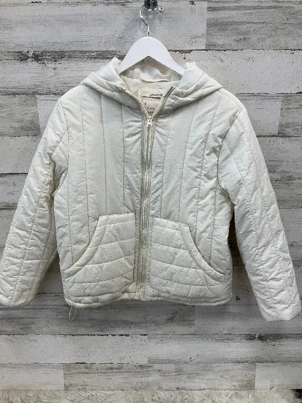 Men's Coats Made in ItalyJacket Puffer & Quilted By A New Day In Cream, Size: Xs