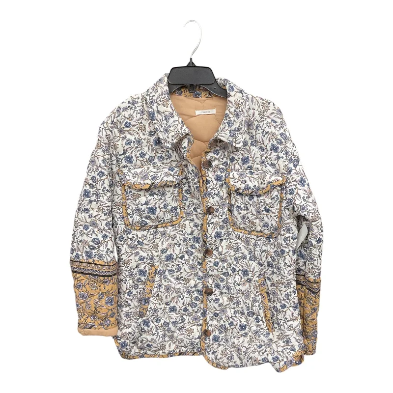 Men's Coats with Inner PocketsJacket Puffer & Quilted By Maurices In Floral Print, Size: M Men's Coats with Inner PocketsJacket Puffer & Quilted By Maurices In Floral Print, Size: M