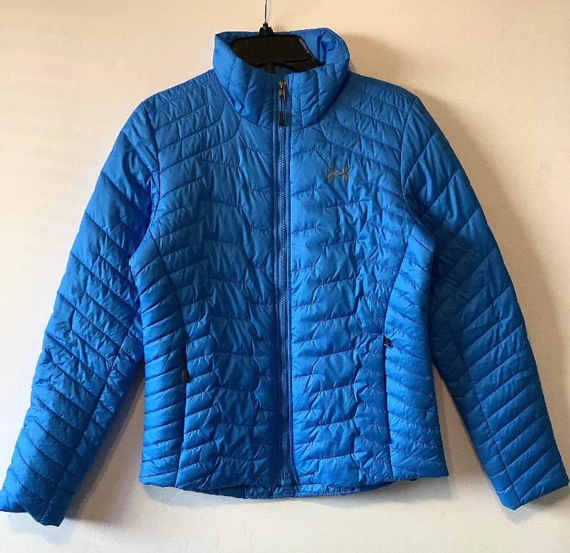 Men's Coats with Multi-Pocket DesignJacket Puffer & Quilted By Under Armour In Blue, Size: S Men's Coats with Multi-Pocket DesignJacket Puffer & Quilted By Under Armour In Blue, Size: S