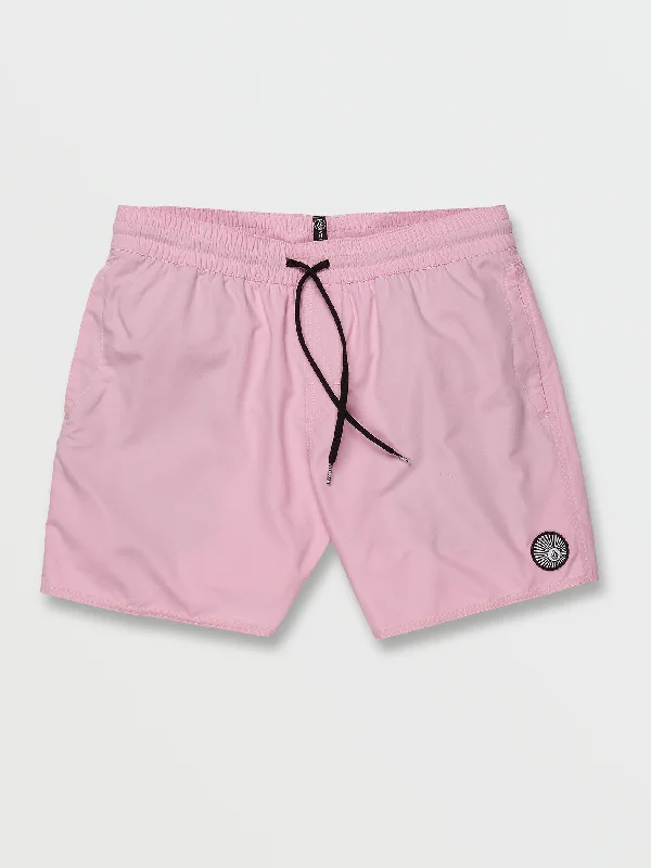 Lightweight Men's WindbreakersLido Solid Trunks - Reef Pink