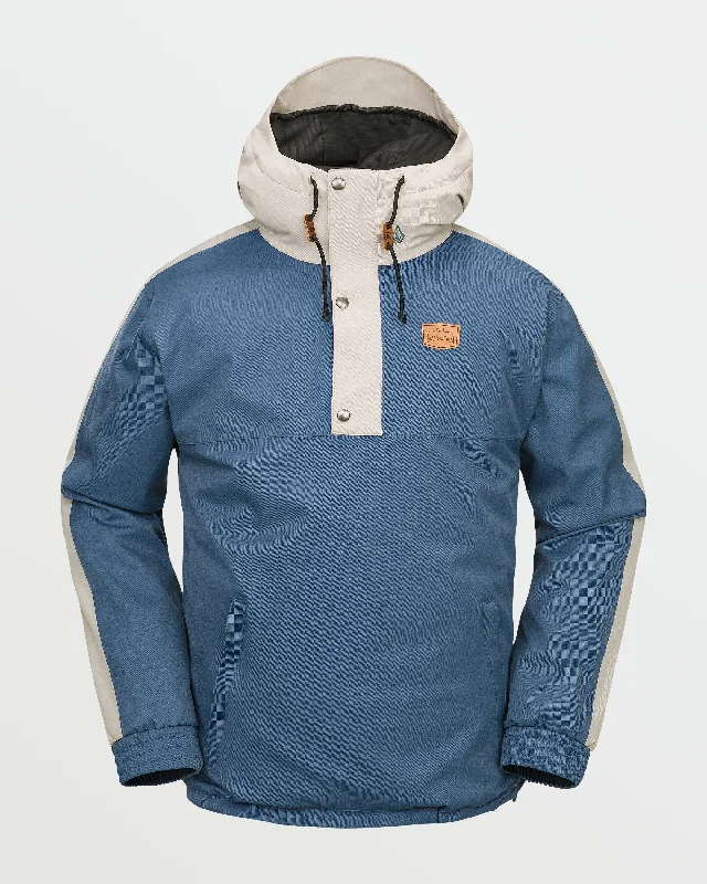 Men's Coats with Fur TrimMens Longo 20K Pullover - Indigo