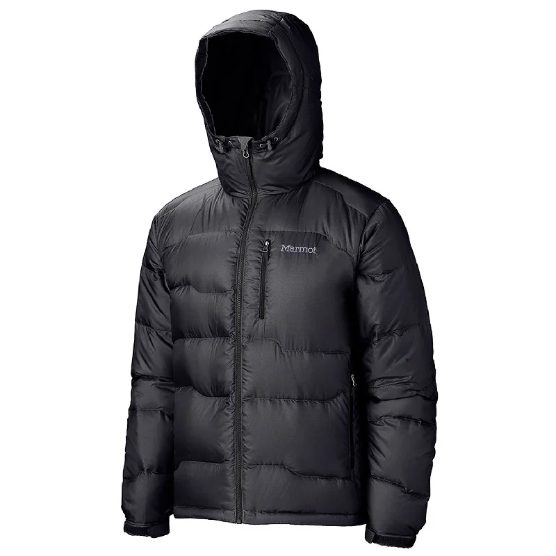 Affordable Men's Winter CoatsMarmot Ama Dablam Jacket  - Black - Mens