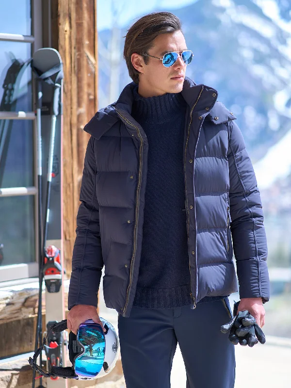 Men's Coats with Removable LiningsMattia Stretch Down Ski Jacket