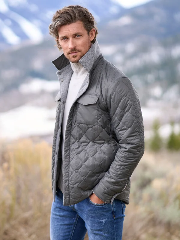 Practical Men's RaincoatsMattis Reversible Shirt Jacket